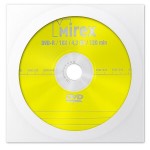 DVDR Mirex 16x, 4.7Gb в бумажном конверте